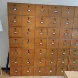 Meuble de notaire 42 clapets en bois