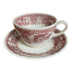 Cup + saucer antique villeroy & boch burgenland model ceramic