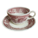 Cup + saucer antique villeroy & boch burgenland model ceramic