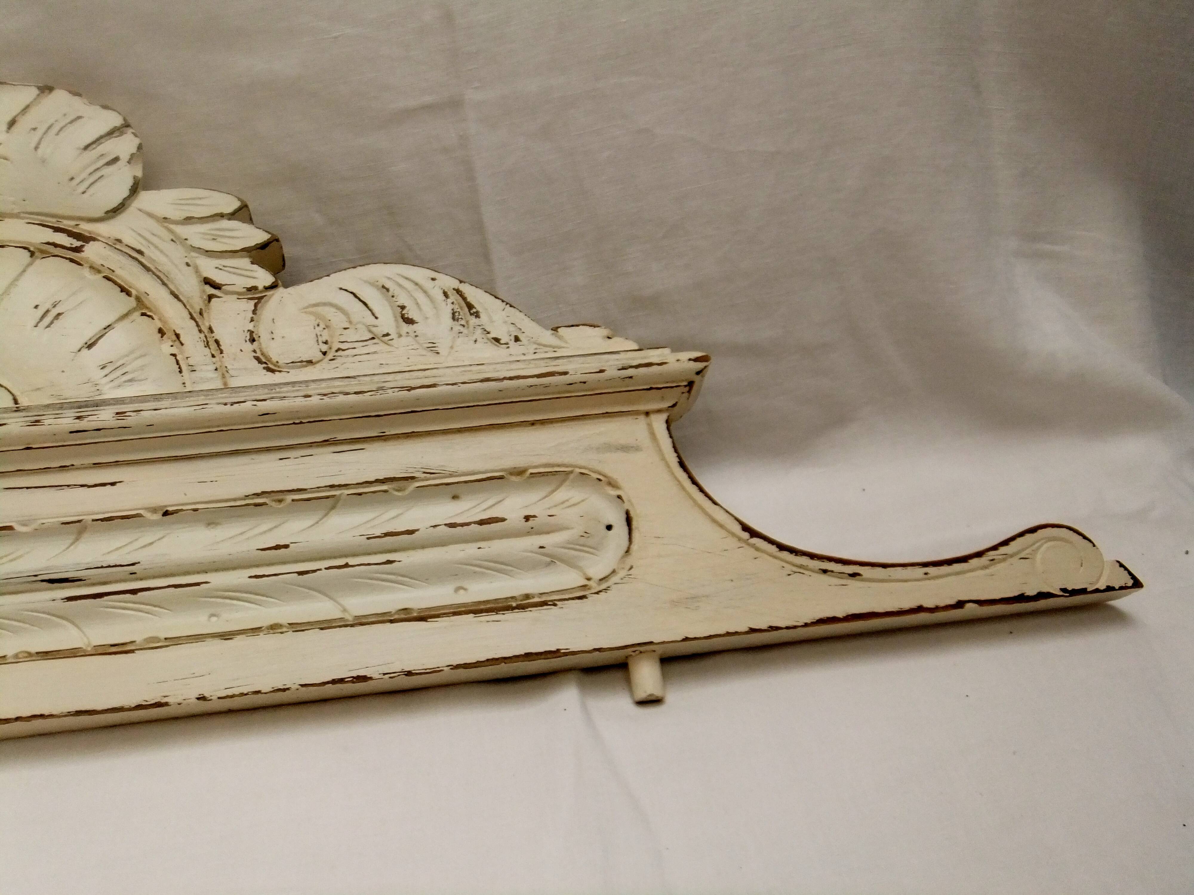Art Nouveau pediment wood furniture patina furniture ornament