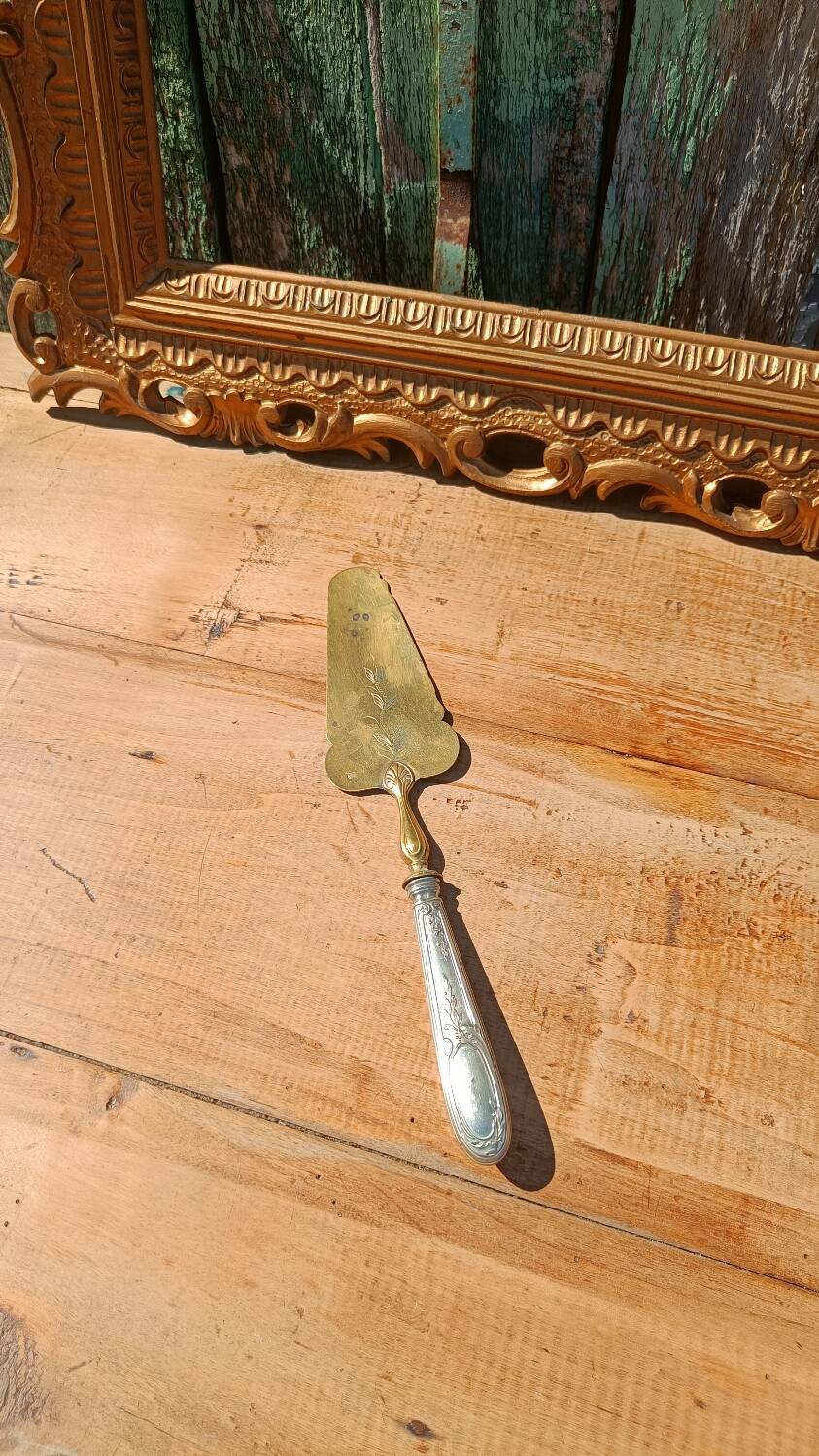 Old cake or pie server