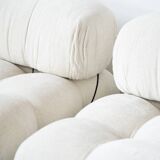 Camaleonda, B&B 2-seater sofa and 3-seater sofa in bouclè fabric, 1970
