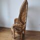 Fauteuil Emmanuelle en rotin et osier