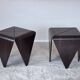 Petalas Side Tables by Jorge Zalszupin, Rosewood