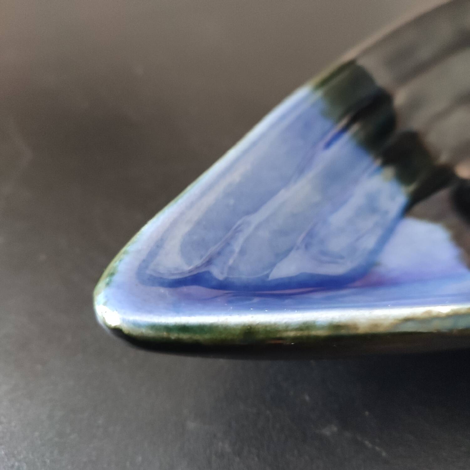 Albert Ferlay ceramic Vallauris wave pocket emptier