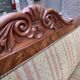 Antique Charles X style 'Gondola' type sofa to be restored, 19th century