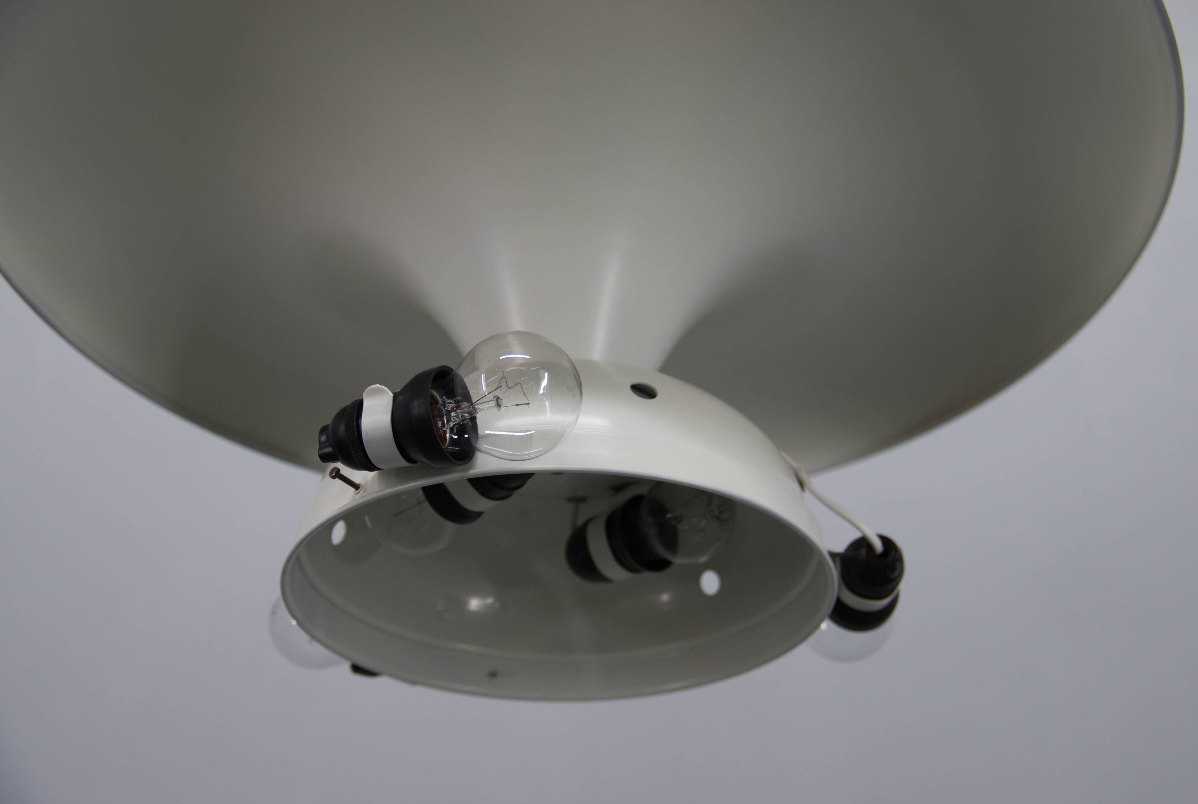 Grand lustre Bauhaus de Franta Anyz pour IAS, années 1920, restauré