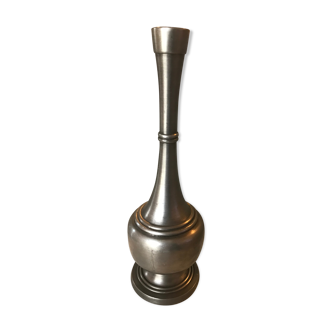 Vase in tin peltro italy