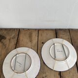 Duo Italian ceramic plates