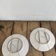 Duo Italian ceramic plates