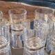 80's whiskey glass