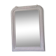 Miroir Louis-Philippe blanc 105x76cm