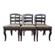 Suite de 6 chaises époque Restauration à restaurer