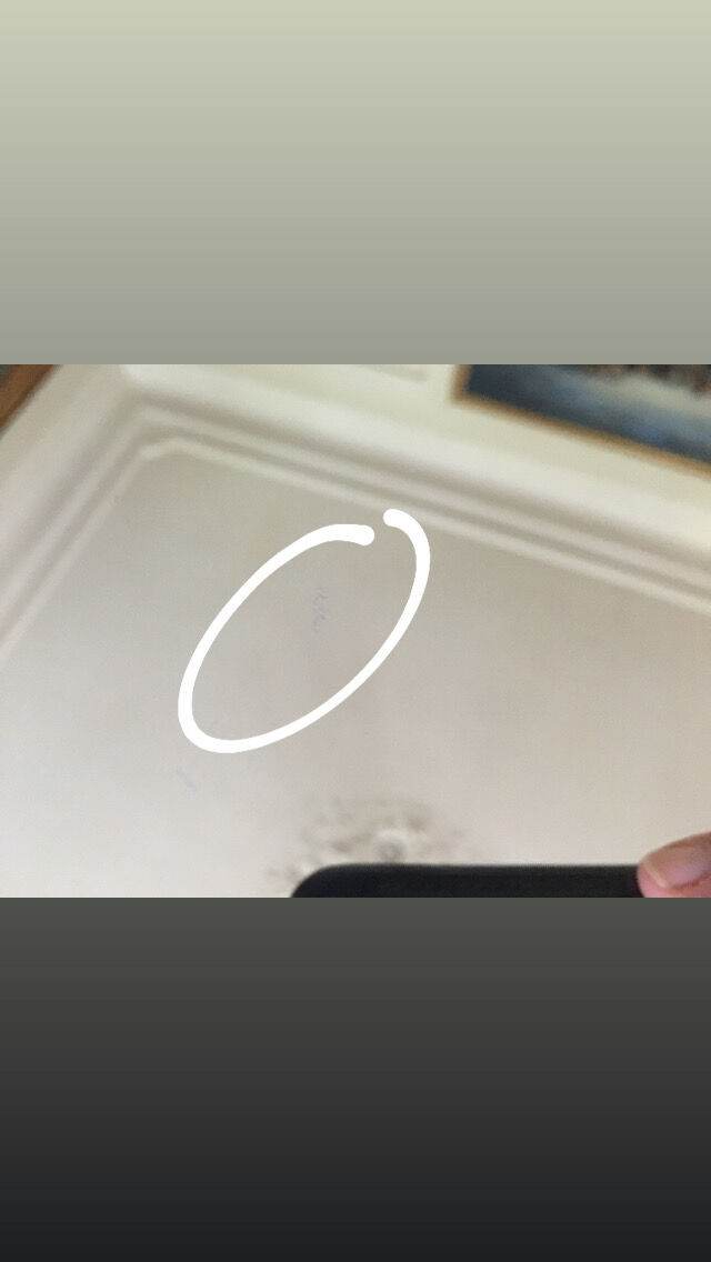 Octagonal mirror 78x58cm