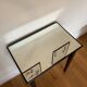 Table d’appoint plateau miroir