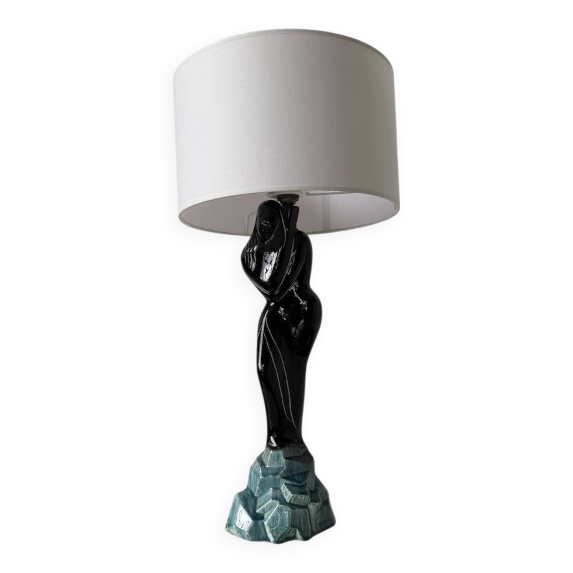 Monaco Monacera "woman" ceramic table lamp