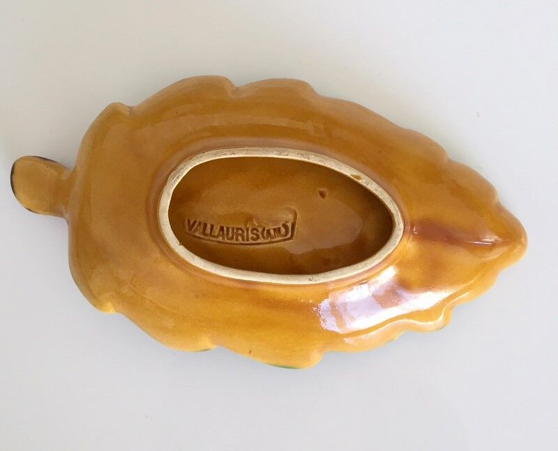 Trinket bowl, leaf Cup Vallauris 60 's
