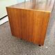 Vintage sideboard in wood, metal foot, 6 drawers