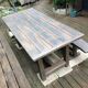 Table with his bench