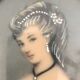 Portrait de jeune femme miniature