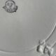 6 large antique flat plates in B.F.K. earthenware.