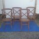4 bistro armchairs