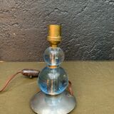 Henri Morand, modernist glass lamp foot