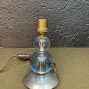 Henri Morand, modernist glass lamp foot