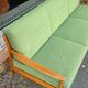 Daybed of the 60s vintage in wood and fabric