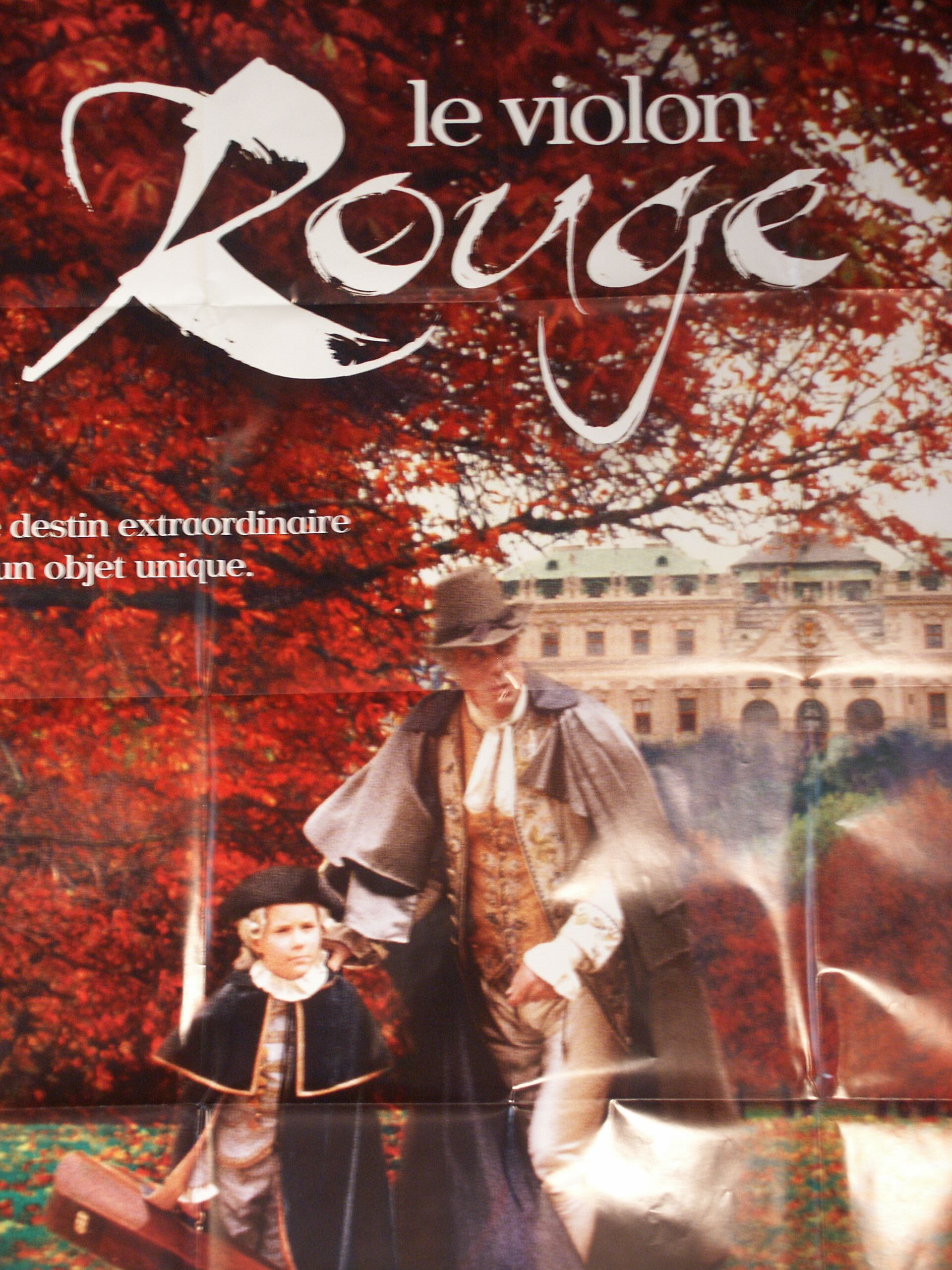 The original folded red violin 160 x 120 poster