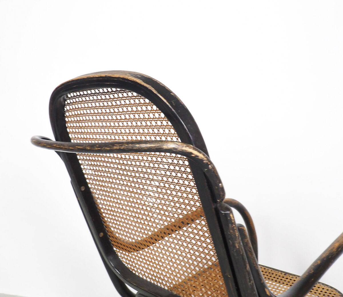 Classic Thonet bentwood rocking chair by Ton, 1950