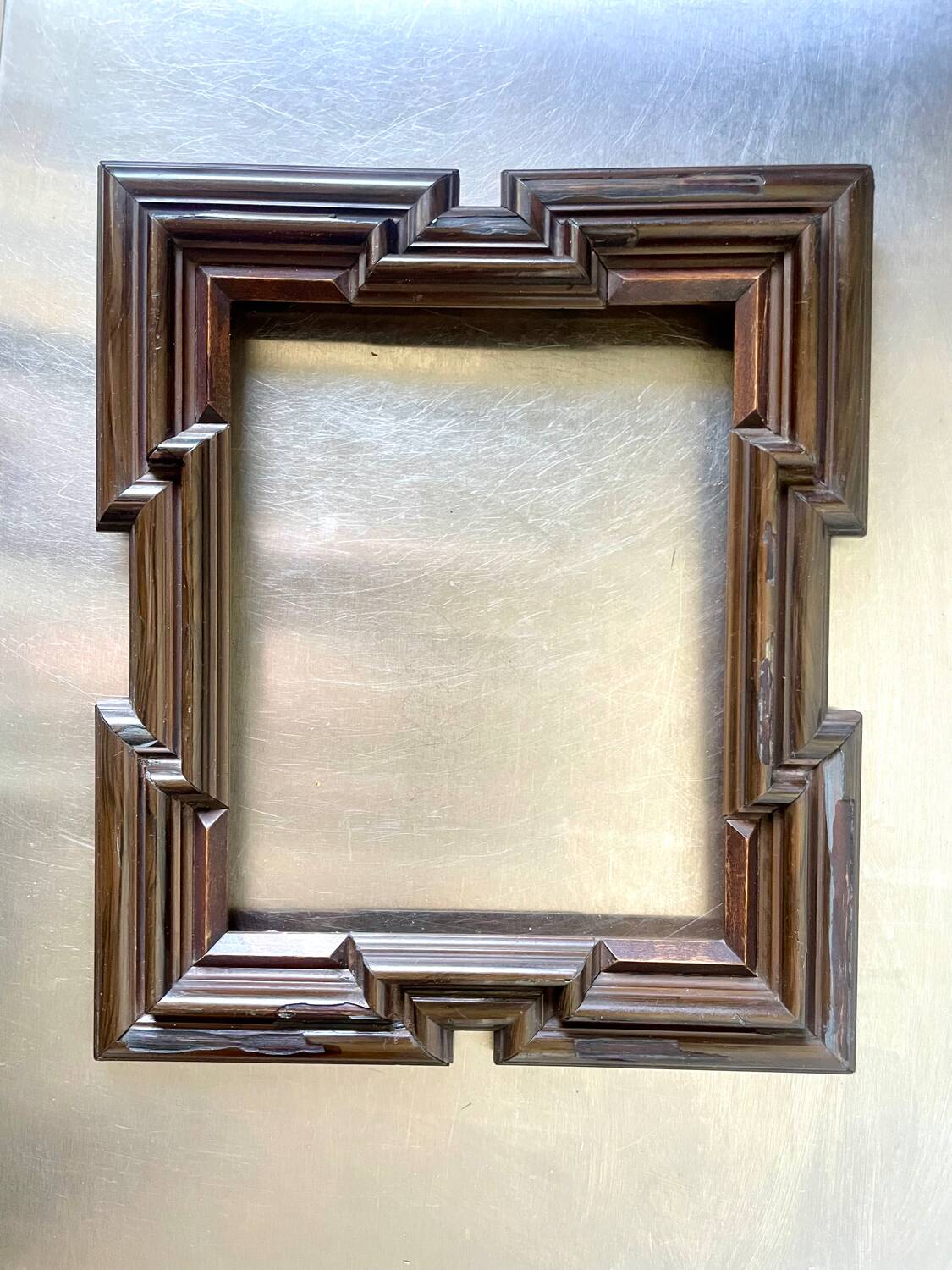 Antique Wooden Frame 27.5 cm x 23.5 cm