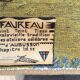 Aubusson tapestry signed and numbered