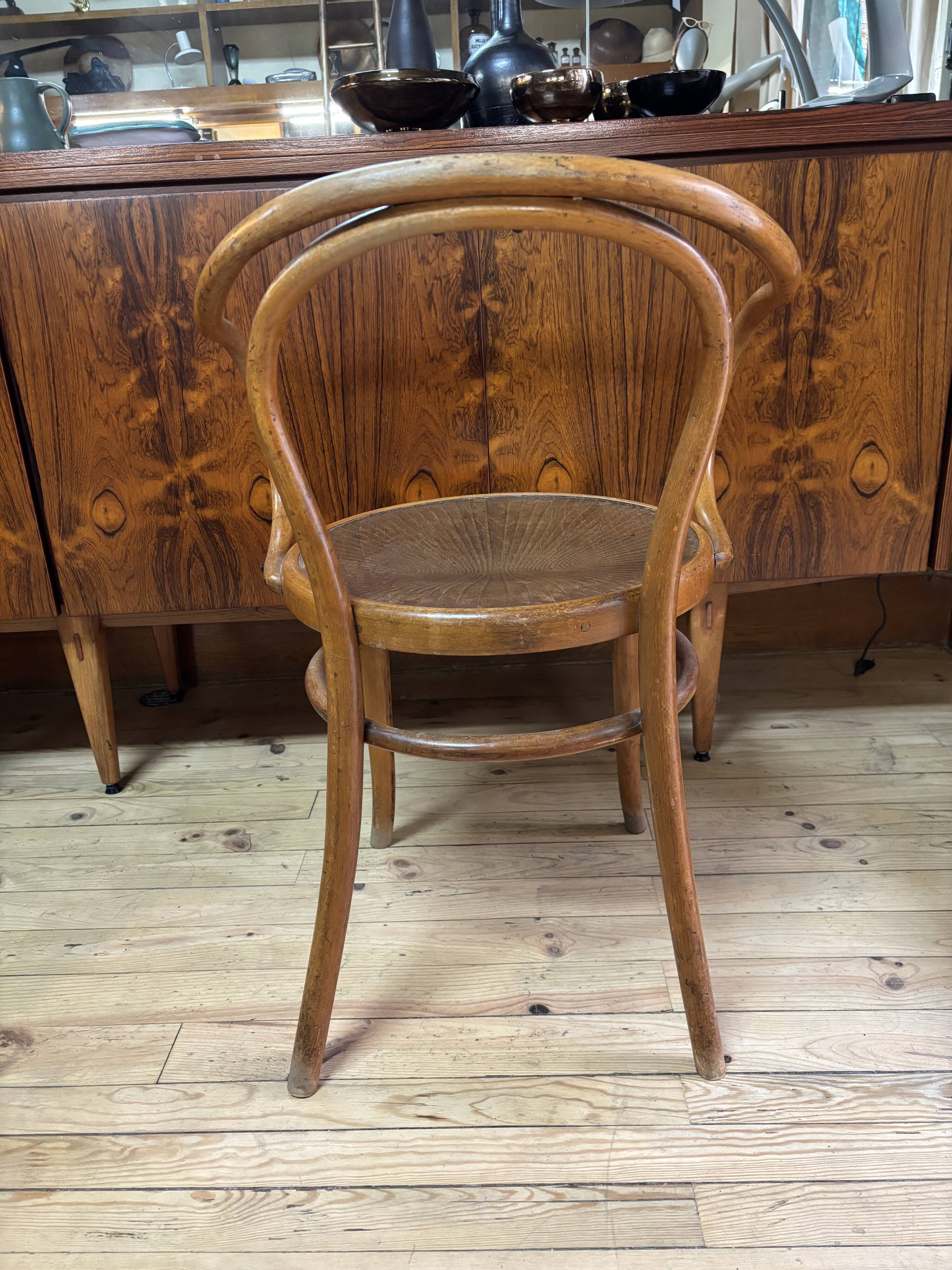 Fauteuil bois courbé Jacob & Josef Kohn 1900
