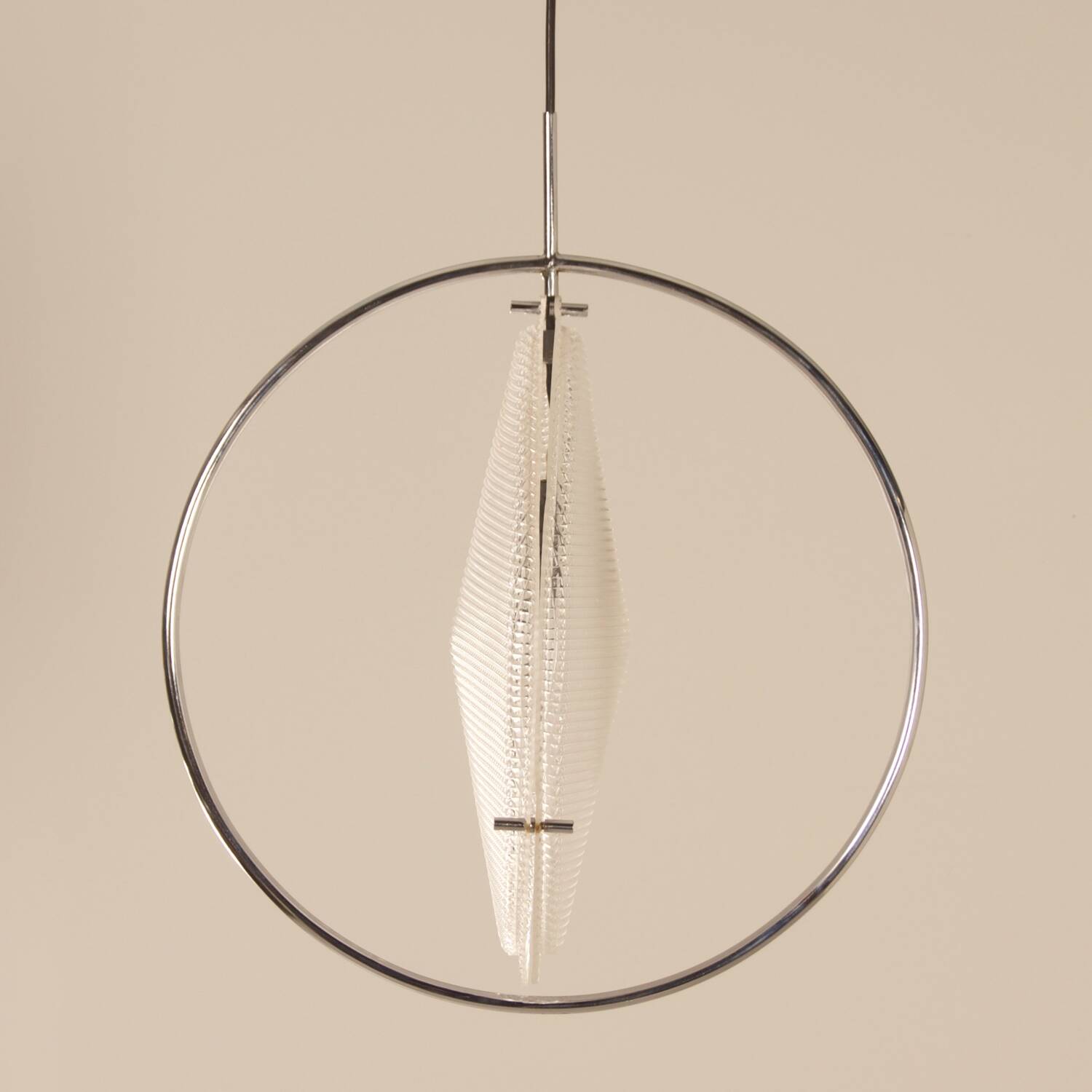 French Space Age Pendant Lamp, 1970s
