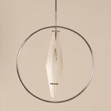 French Space Age Pendant Lamp, 1970s