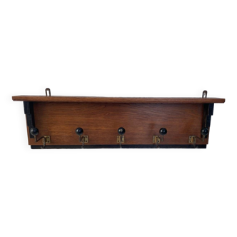 Art deco wall coat rack Amsterdamse School