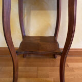 Antique carved wooden and marble console – late 19th century