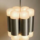 Italian 1960s Space Age ceiling lamp with 13 glasses by Goffredo Reggiani