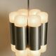 Italian 1960s Space Age ceiling lamp with 13 glasses by Goffredo Reggiani