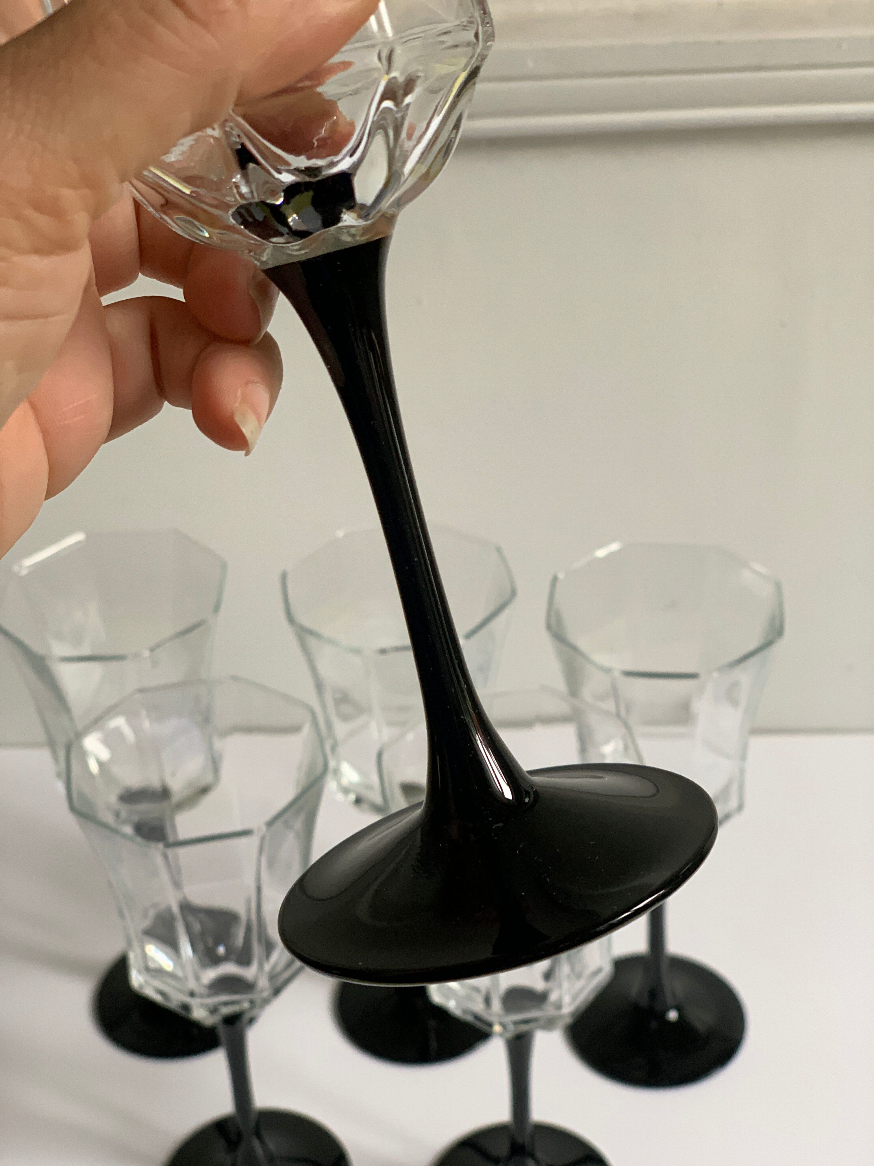 Vintage wine glasses