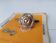 Vintage Empire style furniture handle in gold.