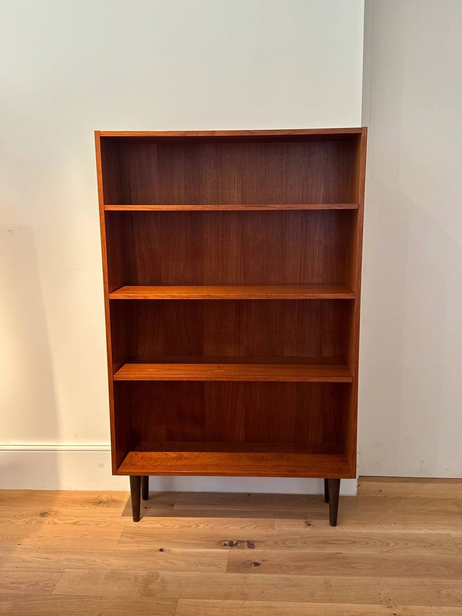Vintage Scandinavian teak library "Liv"