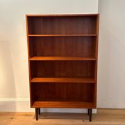 Vintage Scandinavian teak library "Liv"