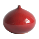 Red fig vase by Rogier Vandeweghe for Perignem, Belgium 1963.