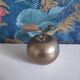 2 pears and 1 brass apple