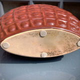 Modernist pottery cache in emailed earthenware