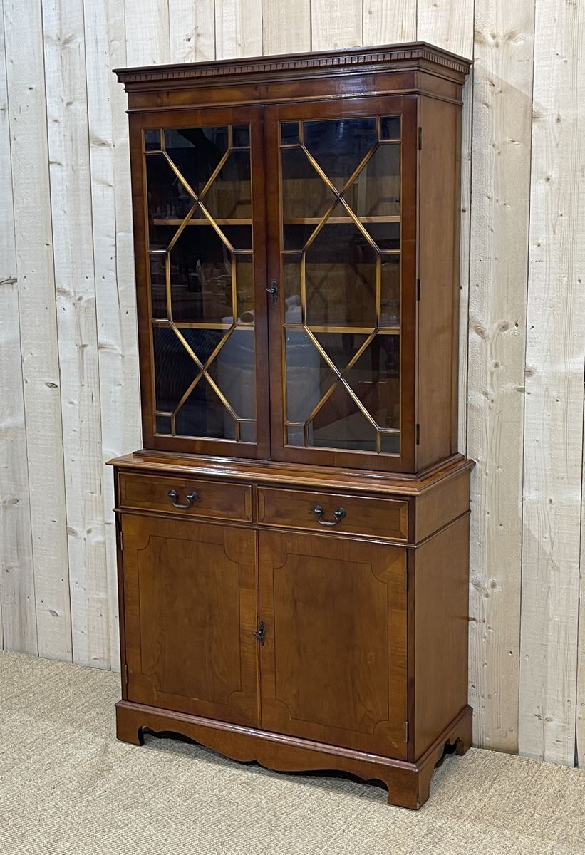 Buffet 2 English body glazed in yew - 1950s