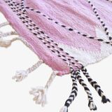 Pink Kilim Rug - 245 x 171 cm