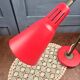 IKEA Kvart red desk lamp – Design by Hagberg, gooseneck - 2000s